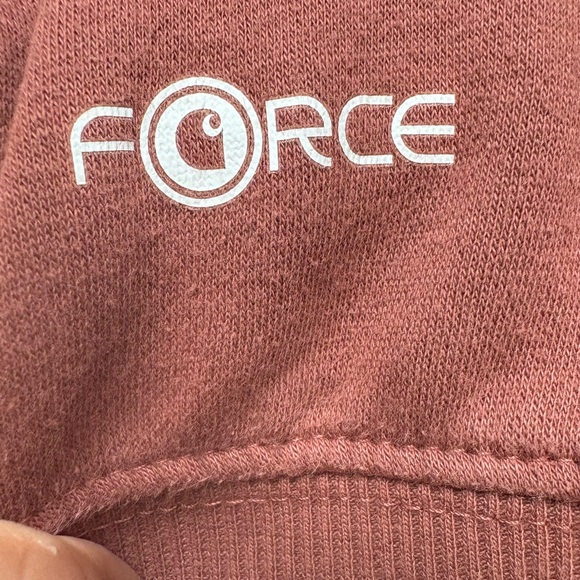 Carhartt Men's Brick Red Hoodie - Picture 11 of 11